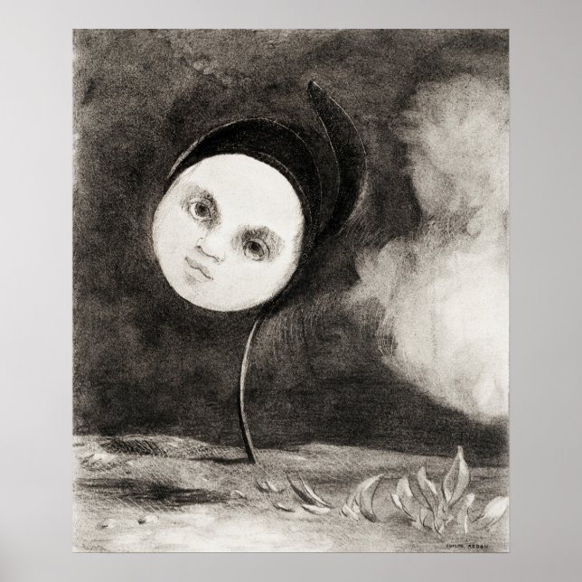Vintage  Redon Drawings Poster (Front)