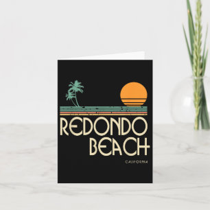 Vintage Redondo Beach California Card