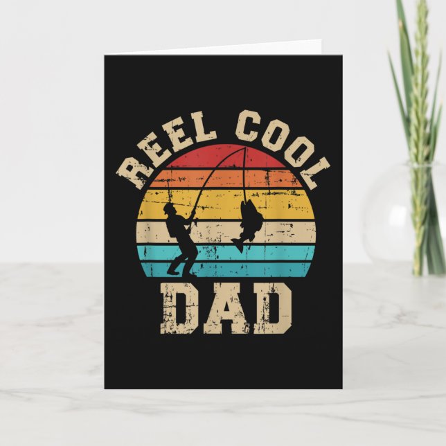 Vintage REEL COOL DAD Card (Front)