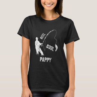 Vintage Reel Cool Pappy Fishing Fisherman Gift T-Shirt