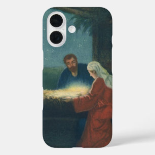 Vintage Religion, Adoration of the Shepherds iPhone 16 Case