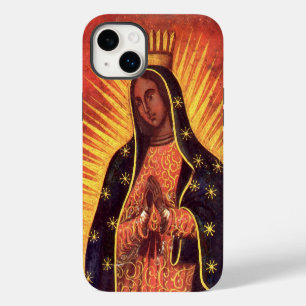Vintage Religion Virgin Mary Our Lady of Guadalupe iPhone 14 Plus Case
