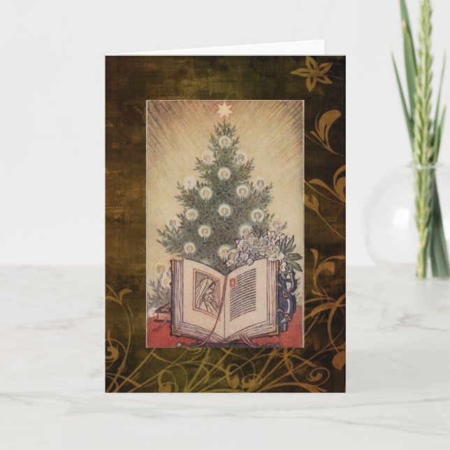 Vintage Religious Christmas Card (Front)