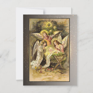 Vintage Religious Christmas Card