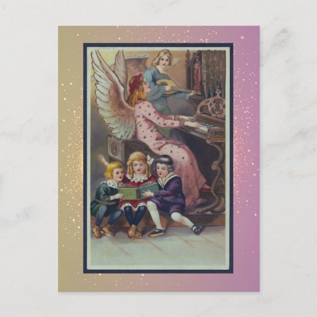 Vintage Religious Christmas Card (Front)