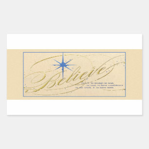 Vintage religious Christmas gift Sticker