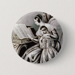 Vintage Remember Thy Creator Illustration 1846 2 Inch Round Button