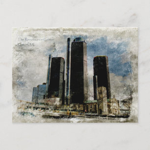 Vintage Renaissance Centre Postcard