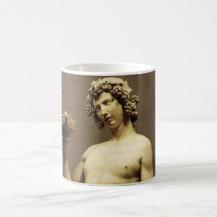 Vintage Renaissance Statue Bacchus by Michelangelo Coffee Mug