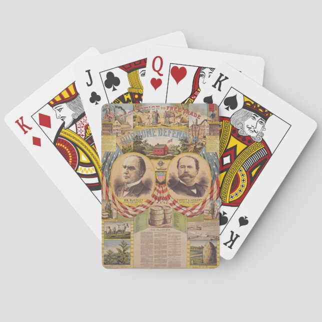Vintage Republican Party Presidential Campaign Playing Cards (Back)
