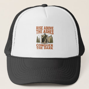 Vintage Resurrection Cave Quote Engraving Shirt De Trucker Hat