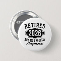 Vintage Retired 2026 Milestone Achievement Badge