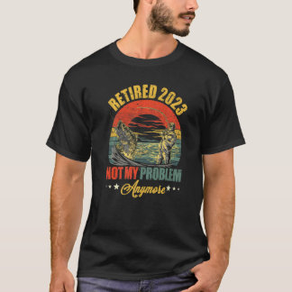 Vintage Retirement gifts Fishing Lovers Retired 20 T-Shirt