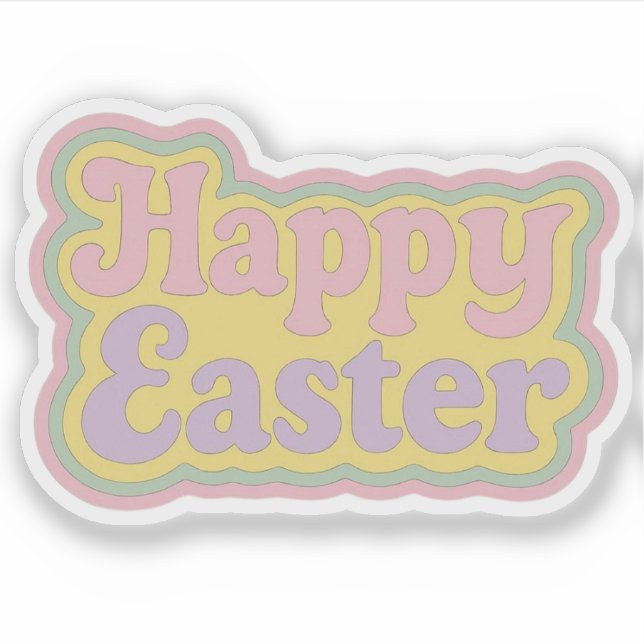Vintage/retro 1970s Easter  (Front)