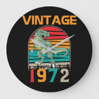 Vintage Retro 1972 Birthday