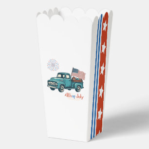 Vintage/retro 4th of July Favour Box