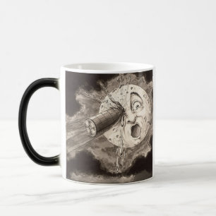 Vintage Retro "A Trip To The Moon" Magic Mug