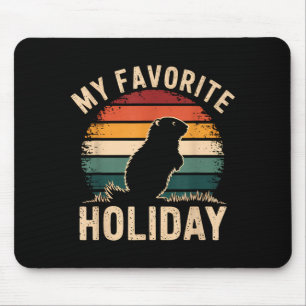 Vintage Retro Aesthetic Japan Great Wave Rodents G Mouse Pad