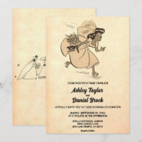 Vintage Retro Ancient Old Bride 50s Rustic Wedding
