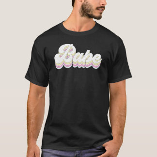 Vintage Retro Babe Bridal Bachelorette Party Match T-Shirt