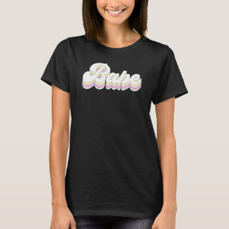 Vintage Retro Babe Bridal Bachelorette Party Match T-Shirt