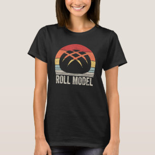 Vintage Retro Baking Roll Model Baker Bread Chef T-Shirt