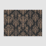 Vintage Retro Black and Gold toile de jouy Tissue Paper<br><div class="desc">Transform your creative projects with our elegant Vintage Retro Black and Gold Toile de Jouy Decoupage Tissue Paper. Featuring classic toile de Jouy patterns in a beautiful blue hue,  this tissue paper brings a touch of timeless charm and sophistication to your crafts,  gifts,  and home decor.0</div>