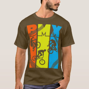 Vintage Retro BMX Funny BMX Rider Bicycle T-Shirt