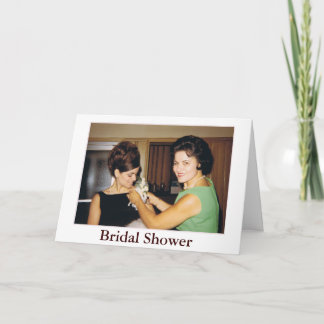 Vintage/retro Bridal Shower Invitation