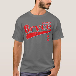 Vintage Retro Bryce Baseball Mondo T-Shirt