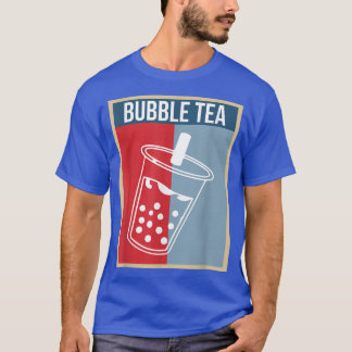 Vintage Retro Bubble Tea Boba 1684 T-Shirt