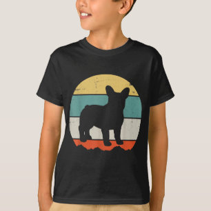 Vintage Retro Bulldog Gift For Dog Dad Dog Mom T-Shirt