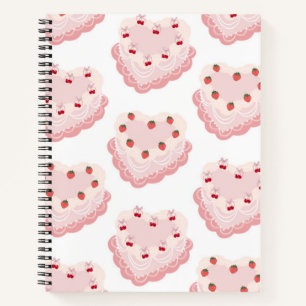 Vintage Retro Cake Notebook