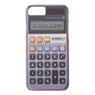 Vintage Retro Calculator iCalculate iPhone 7 Case