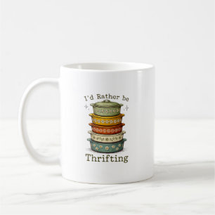 Vintage Retro Casserole Thrifting Coffee Mug