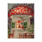 Vintage Retro Christmas Postcard