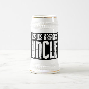 Vintage Retro Cool Uncles : World's Greatest Uncle Beer Stein