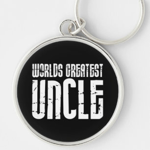 Vintage Retro Cool Uncles : World's Greatest Uncle Keychain
