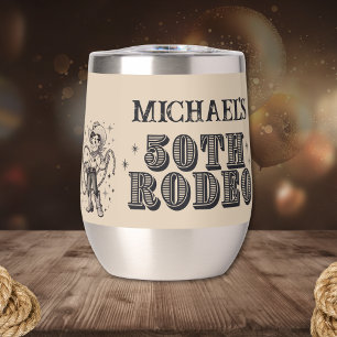 Vintage Retro Cowboy Rodeo 50th Birthday Party