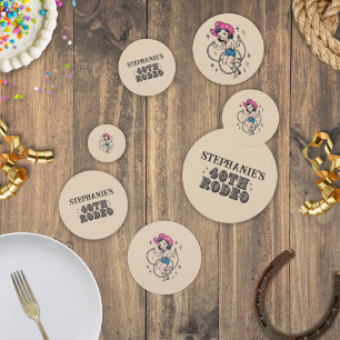 Vintage Retro Cowgirl 40th Birthday Party  Confetti