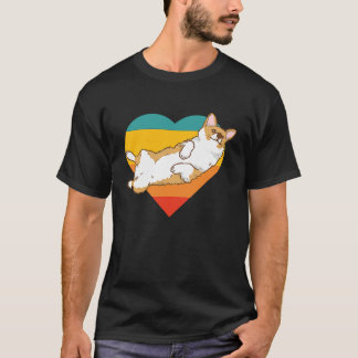 Vintage Retro Cute Corgi    3 T-Shirt