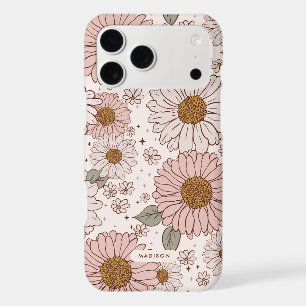Vintage Retro Daisy Boho Personalized Case-Mate iP