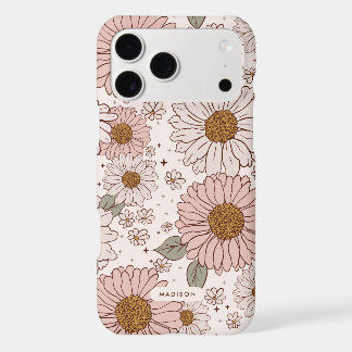 Vintage Retro Daisy Boho Personalized Case-Mate iP