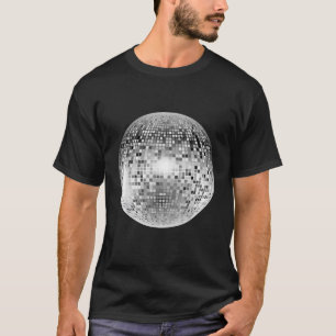 Vintage Retro Disco Ball Retro 1980s DJ T-Shirt