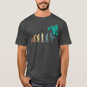 Vintage Retro Evolution Quad Bike Rider 1401 T-Shirt
