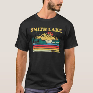 Vintage Retro Family Vacation Alabama Smith Lake T-Shirt
