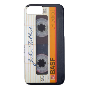 Vintage Retro Fashioned 80s Mixtape Audio Cassette iPhone 8/7 Case