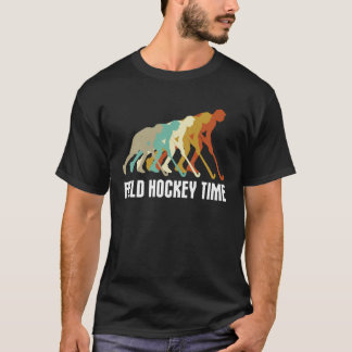 Vintage Retro Field Hockey Time  1 T-Shirt