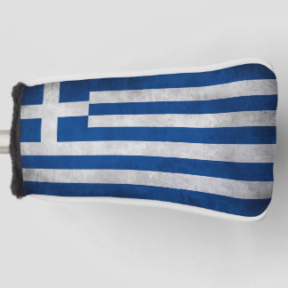 Vintage retro Flag of Greece Golf Head Cover