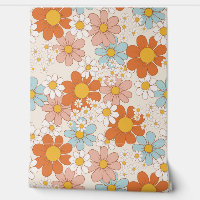  Vintage Retro Floral Seamless Pattern
